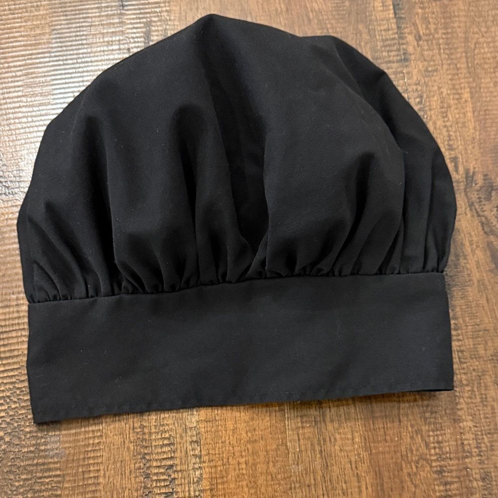 Black Chef Hat